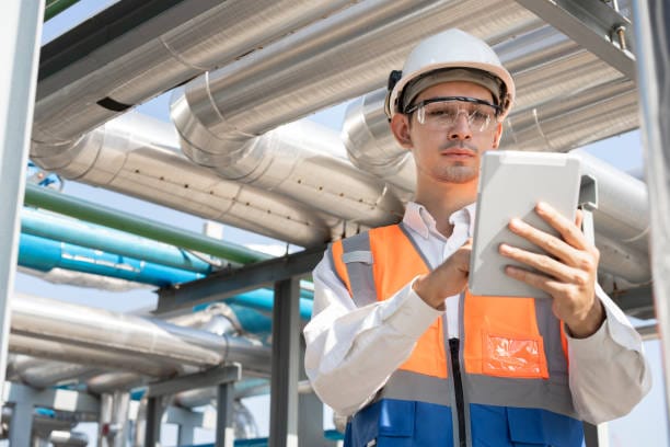 The man, who serves as both owner and technician, ensures that the boat’s mechanical system is thoroughly checked.